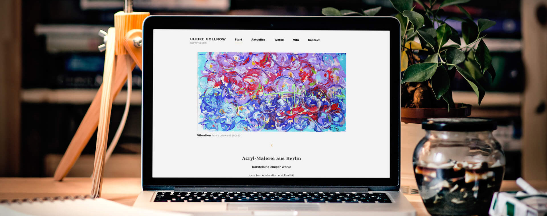 Projekt-Launch: Website ULRIKE GOLLNOW