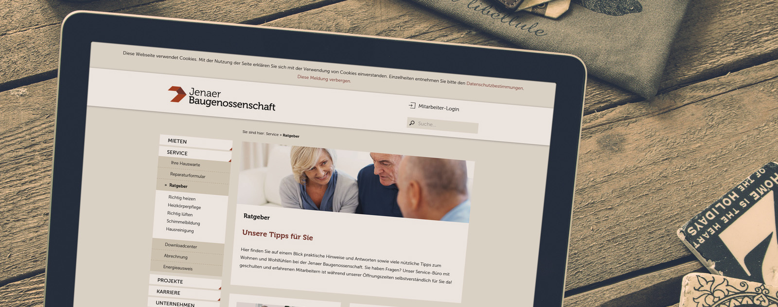 Projekt-Launch: Jenaer Baugenossenschaft